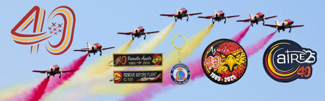 Productos 40 Aniversario Patrulla Águila/Aire25